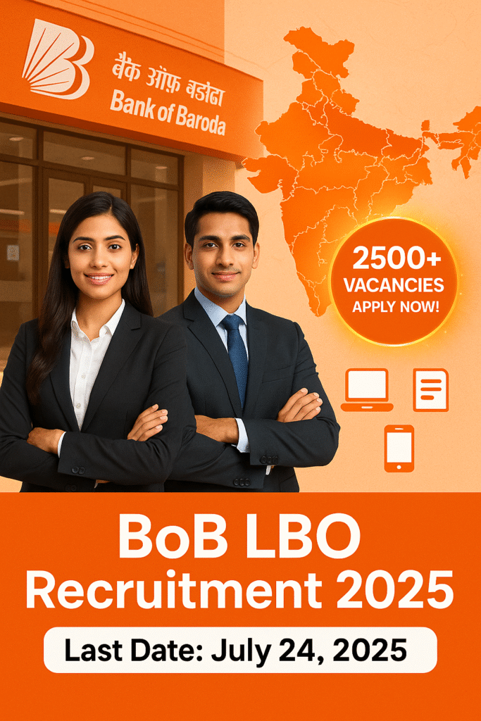 Bank of Baroda LBO Recruitment 2025