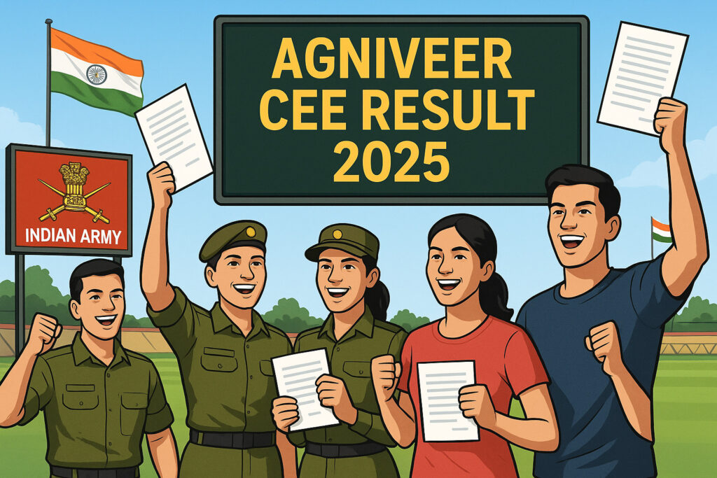 Indian Army Agniveer CEE Result 2025
