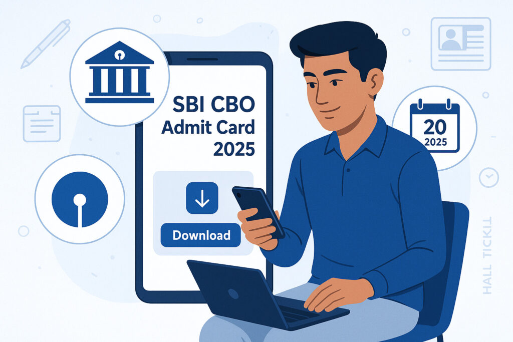 SBI CBO Admit Card 2025