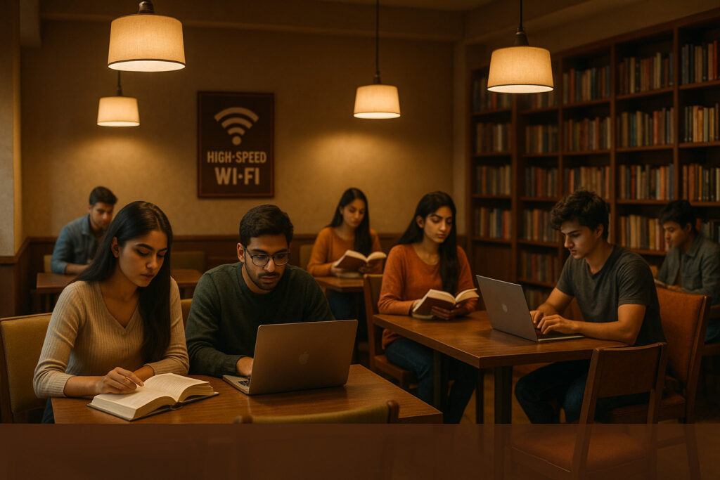 study cafes near me with high-speed Wi-Fi in Bihar 