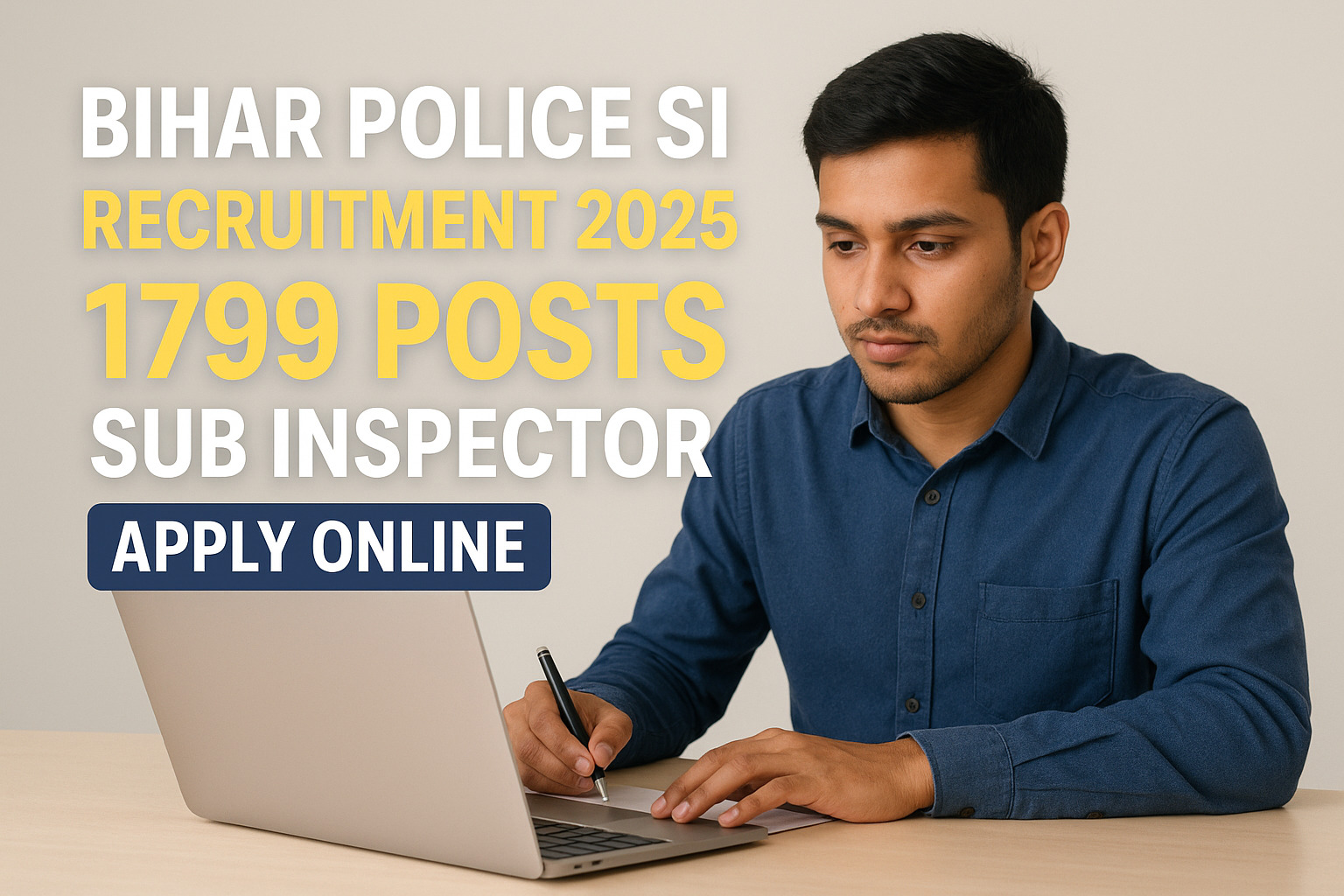 Bihar Police SI Recruitment 2025