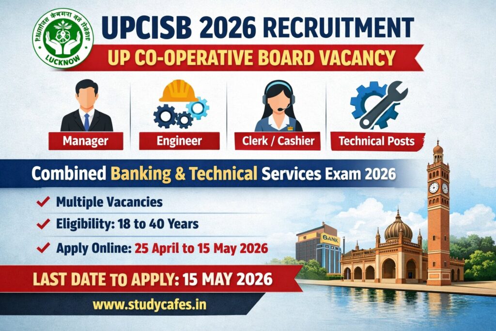 UP Co-operative Board Recruitment 2026