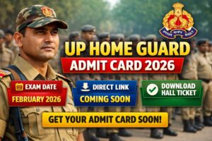 UP Police Home Guard Admit Card 2026