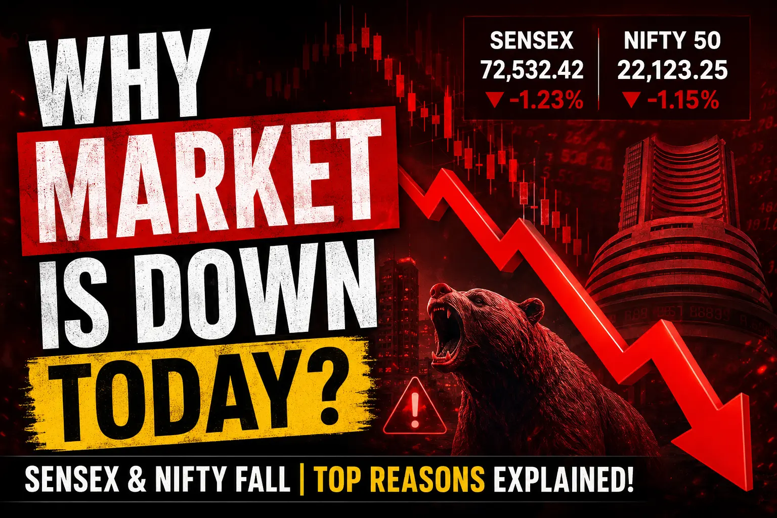 Why Market Is Down Today